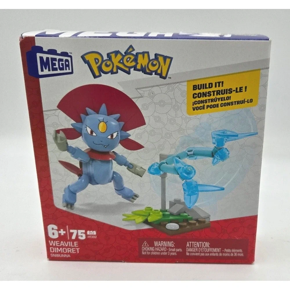 Mega Pokémon Weavile Building Set (75 Pieces)‎